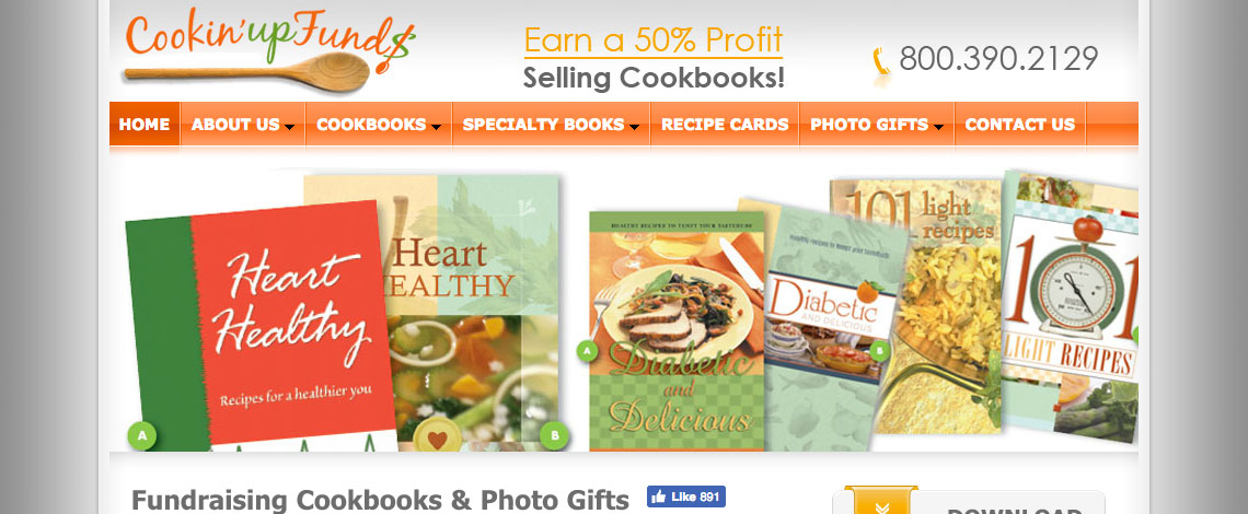 CookinupFunds - Website