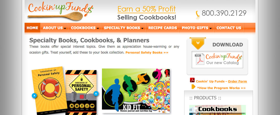 CookinupFunds - Website